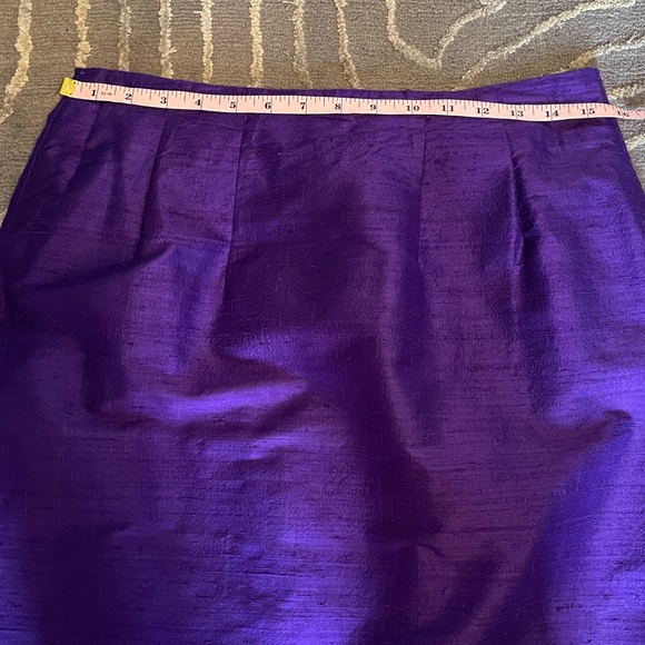 Vintage Watters & Watters Purple Silk Mother of the Bride/Groom 2-Piece Dress - Picture 11 of 14
